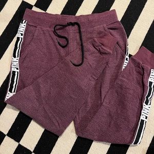 PINK jogger sweats